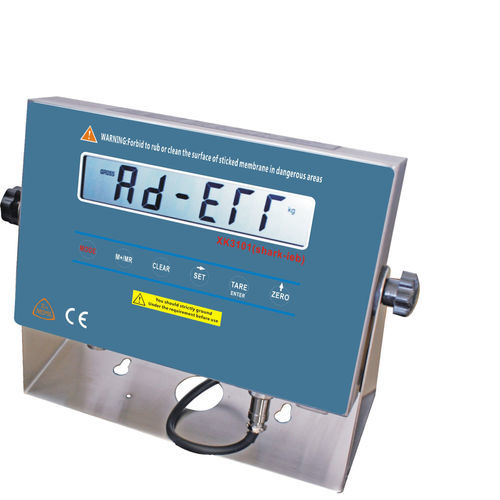 Indicatore di peso antideflagrante - Shark - HOLI - display LCD / a parete / in acciaio inossidabile