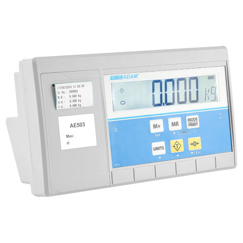 Indicatore di peso display LCD - AE 503 - AE Adam GmbH - benchtop / con stampante integrata