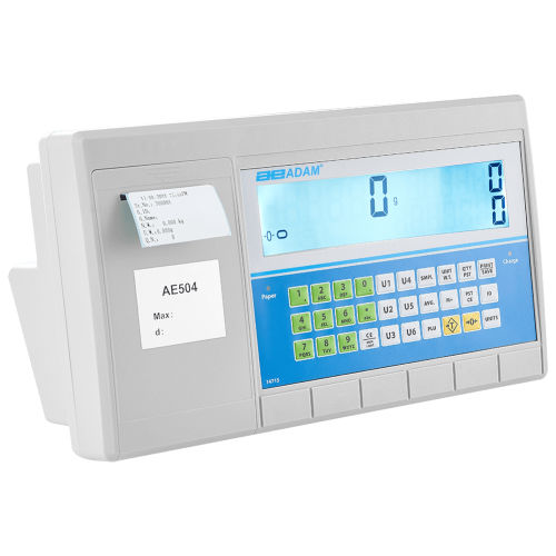 Indicatore di peso display LCD - AE 504 - AE Adam GmbH - robusto / programmabile / con batteria