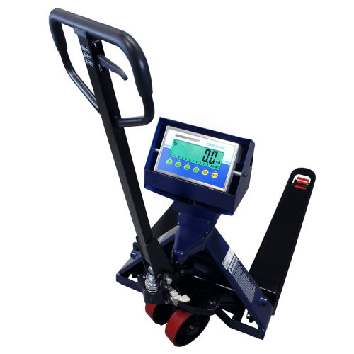 Transpallet manuale - PTSplus  - AE Adam GmbH - da trasporto / pesatore / in acciaio
