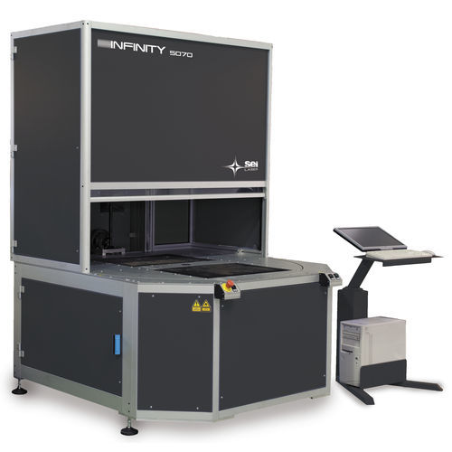 Macchina di incisione e marcatura laser CO2 - Infinity 5070 series - SEI LASER - per materie plastiche / per legno / per pelle