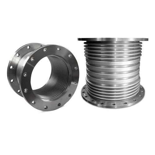 Giunto di dilatazione in acciaio - AX1T - PN 16 - Tubes International - rotondo / con flangia / assiale
