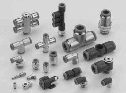 Raccordo pneumatico - MW-2 series - Tubes International - push-in / a T / gomito a 90°