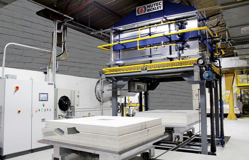 Forno a suola mobile - Nutec Bickley - di riscaldamento / elettrico / per l'industria della ceramica