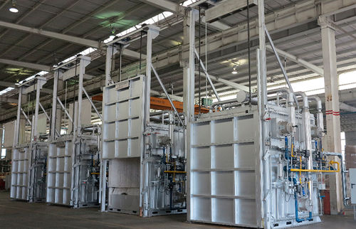 Forno per trattamento termico - Nutec Bickley - da colata / a gas / su misura