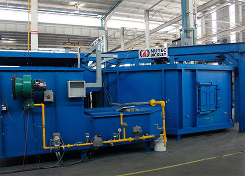 Forno per trattamento termico - Nutec Bickley - continuo / a basso consumo energetico / per fucinatura