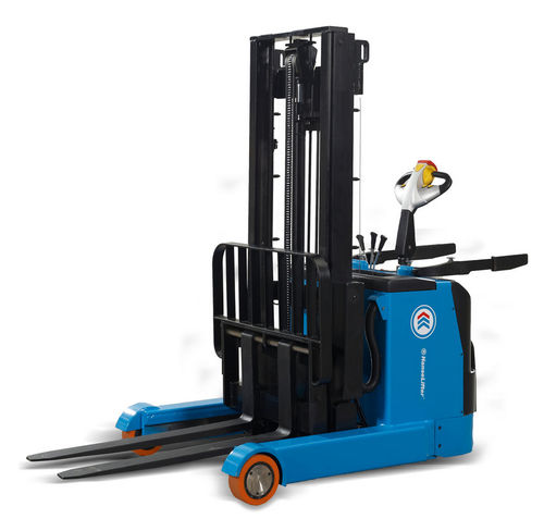 Carrello elevatore retrattile elettrico - E-13GS - Hanselifter - a timone con guida da terra / di stoccaggio