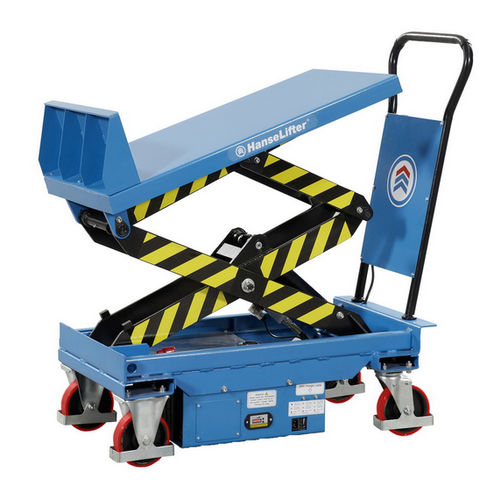 Tavola elevatrice a forbice - E-NHT - Hanselifter - elettrica / mobile / basculante