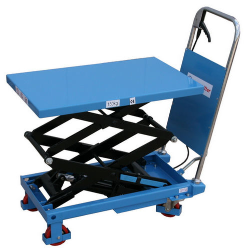Tavola elevatrice a doppia forbice - SPA, SPF - Hanselifter - manuale / mobile