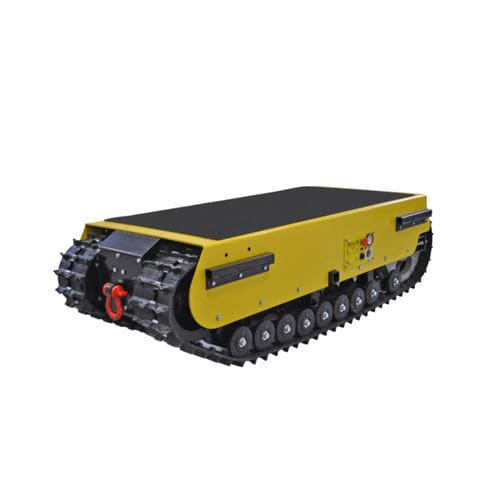Veicolo per miniera sotterranea - Track-O Cross-Country - Movex Innovation - per trasporto di materiale / elettrico / cingolato