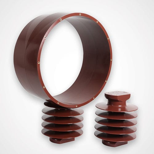 Isolatore elettrico in resina epossidica - High-Voltage insulator - GIPRO GmbH - DC / ad alta tensione / unità di distribuzione di alimentazione