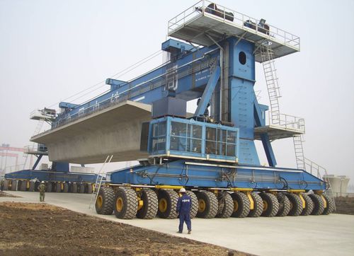 Carro cavaliere per travi prefabbricate in calcestruzzo - BEIJING WOWJOINT MACHINERY CO., LTD. - gommato