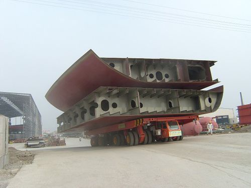 Carrello automotore a 4 assi - BEIJING WOWJOINT MACHINERY CO., LTD. - per le costruzioni navali