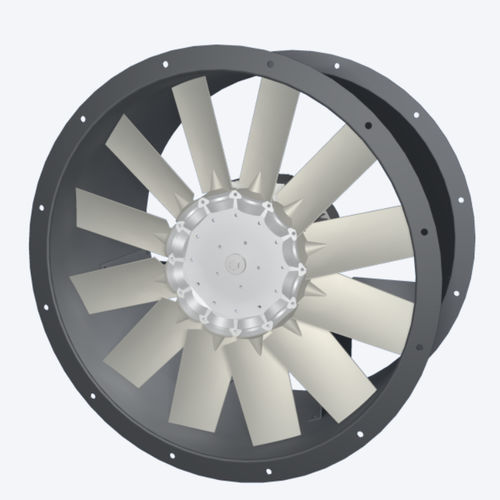 Ventilatore per alte temperature - HT series - Planetfan - assiale / 230 V AC / 400 V AC