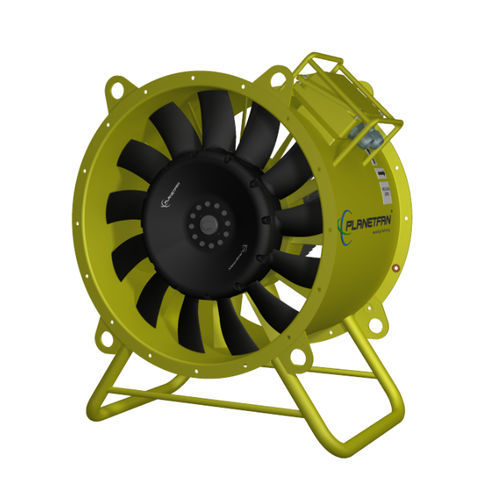 Ventilatore per alte temperature - WOLF - Planetfan - assiale / di circolazione di aria / in acciaio