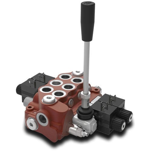 Distributore idraulico a cassetto - SDM110 - WALVOIL - con azionamento manuale / compatto / monoblocco