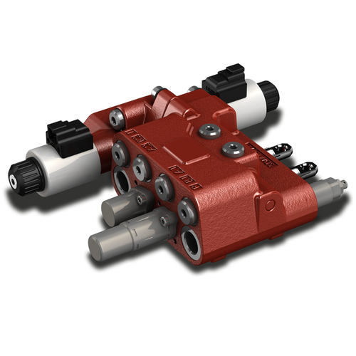Distributore idraulico a cassetto - SDM104 - WALVOIL - con azionamento manuale / compatto / monoblocco