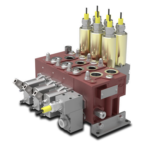 Distributore idraulico a cassetto - DPC130 series - WALVOIL - elettroidraulico / compatto / monoblocco