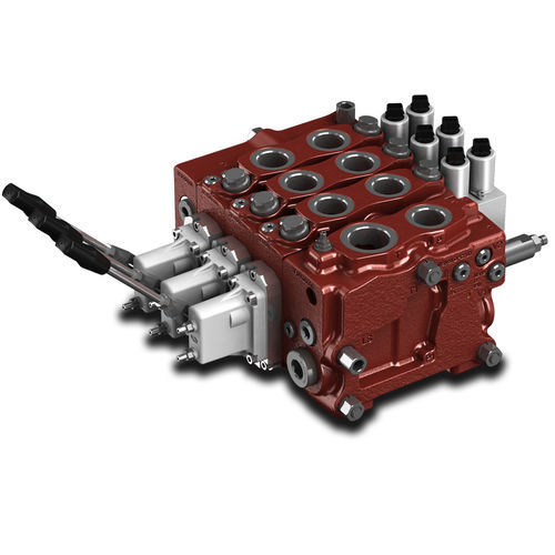Distributore idraulico a cassetto - DPC200 series - WALVOIL - elettroidraulico / con azionamento manuale / compatto