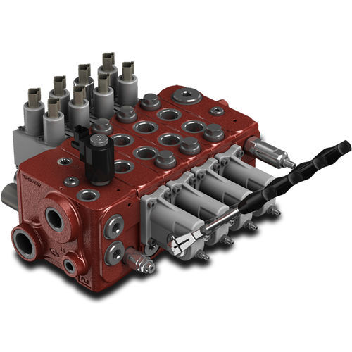 Distributore idraulico a cassetto - DPX160 series - WALVOIL - elettroidraulico / con azionamento manuale / compatto