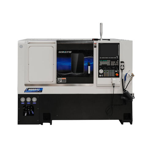 Centro di tornitura-fresatura CNC - MD0842 - Ningbo GongTie Precision Machinery Co.,LTD - orizzontale / 2 assi / a banco inclinato