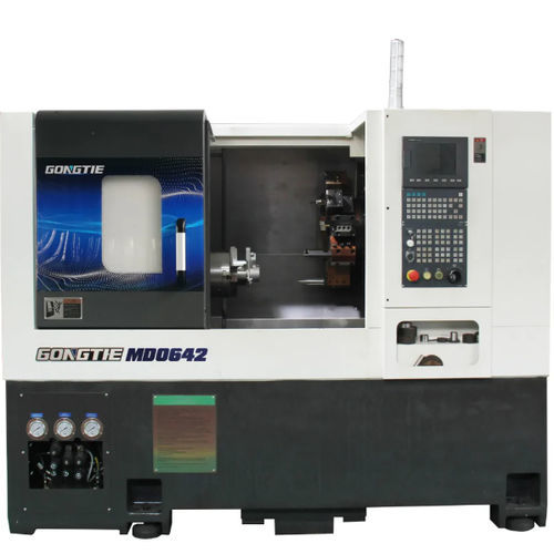 Centro di tornitura-fresatura CNC - MD0642 - Ningbo GongTie Precision Machinery Co.,LTD - orizzontale / 2 assi / a banco inclinato