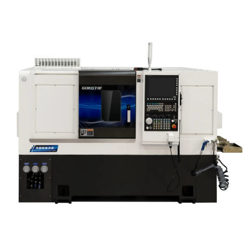 Centro di tornitura-fresatura CNC - SD0838 - Ningbo GongTie Precision Machinery Co.,LTD - orizzontale / 2 assi / a due mandrini