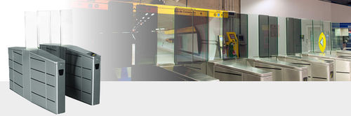 Porta scorrevole - Slide 500, Slide 900 - Digicon S/A - in vetro / in acciaio inossidabile / per interno