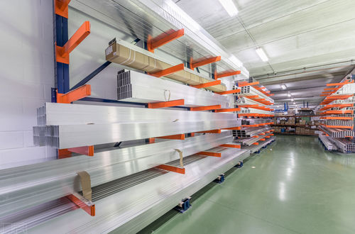 Scaffalatura cantilever - Estanterias Record S.L - per multistoccaggio / a doppia faccia / modulare