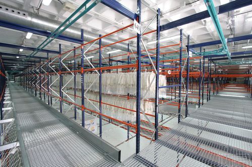 Scaffalatura per magazzino di stoccaggio - Estanterias Record S.L - per multistoccaggio / tubolare / a doppia faccia