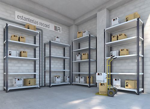 Scaffalatura per magazzino di stoccaggio - Estanterias Record S.L - per movimentazione / per multistoccaggio / a doppia faccia