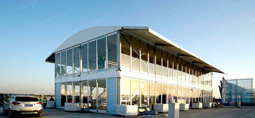 Tendone per organizzazione di evento - Arcum Double Decker - Liri Tent Technology