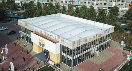 Tendone per organizzazione di evento - Cube Double Decker - Liri Tent Technology