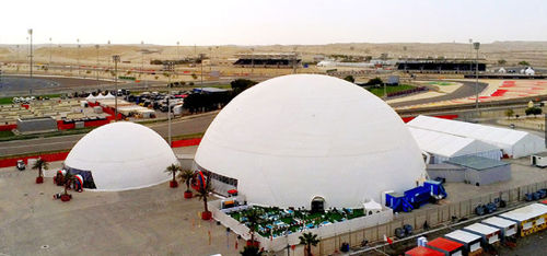 Tendone per organizzazione di evento - Large Dome - Liri Tent Technology
