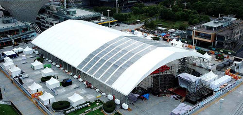Tendone per organizzazione di evento - Polygon Huge Hall - Liri Tent Technology