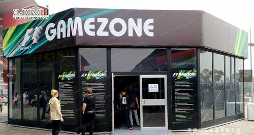 Tendone per organizzazione di evento - Decagonal  - Liri Tent Technology