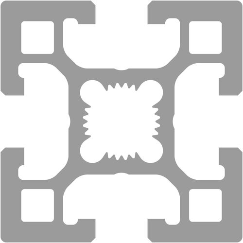 Profilo in alluminio - MS 40+ L series - MS Plus Automation GmbH - con scanalature / da costruzione / leggero