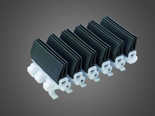 Nastro trasportatore modulare - CS 090 SL series - MS Plus Automation GmbH - in POM / con pinze