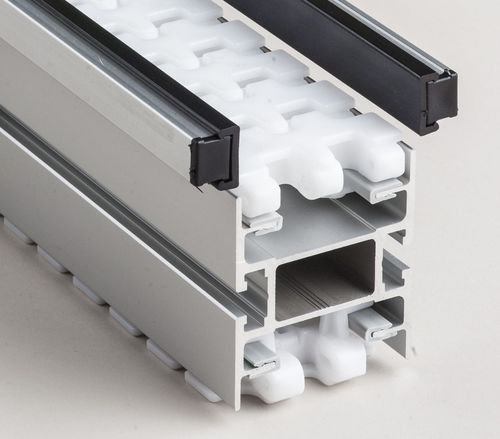 Sistema di trasporto per prodotti alimentari - Guide profile CS 065 SL - MS Plus Automation GmbH