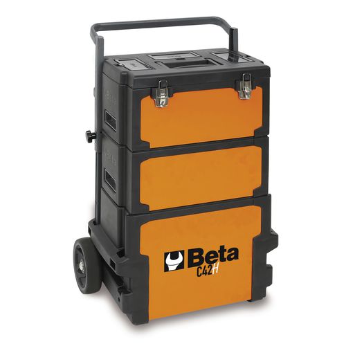 Carrello da trasporto - C42H series - Beta Utensili - in metallo / 3 livelli / portautensili