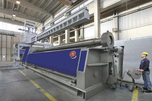 Calandra a 4 rulli - ML2520C/SCR - MG S.R.L. - idraulica / CNC