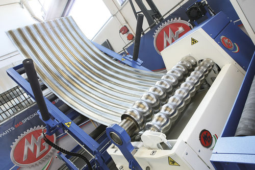 Calandra a 4 rulli - M1208A - MG S.R.L. - idraulica / CNC / di alta precisione
