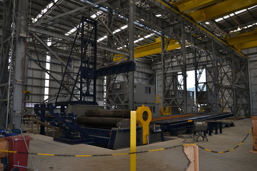 Calandra a 4 rulli - M4060Y/S - MG S.R.L. - idraulica / per applicazioni pesanti / CNC