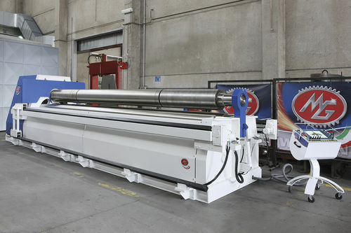 Calandra a 4 rulli - M6008D - MG S.R.L. - idraulica / automatica / CNC