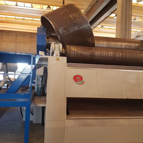 Calandra a 4 rulli - M3095N - MG S.R.L. - idraulica / conica / di alta precisione