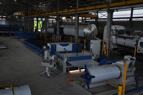 Raddrizzatrice per lamiera - SP2006/S - MG S.R.L. - automatica / idraulica