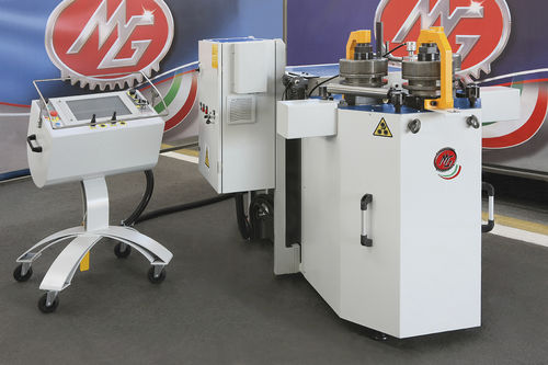 Curvatrice elettrica - PRE 60 - MG S.R.L. - per tubi / per profilati / a 3 rulli trascinatori