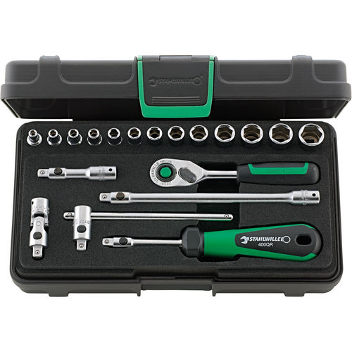 Kit di chiavi a bussola - 40/13/6QR  - STAHLWILLE EDUARD WILLE GmbH & Co. KG