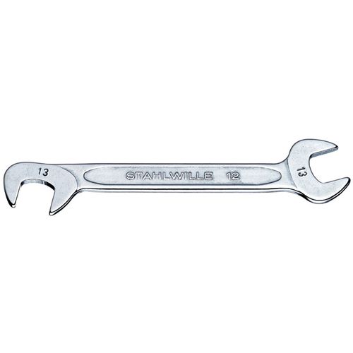 Chiave a forchetta in cromo - ELECTRIC 12a  series - STAHLWILLE EDUARD WILLE GmbH & Co. KG - doppia / in acciaio