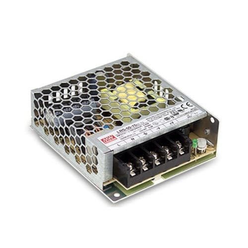 Alimentatore elettrico 1U - LRS-50 series - Mean Well - AC/DC / ad uscita semplice / a commutazione